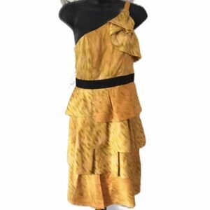 🆕 the limited gold ruffle dress 0